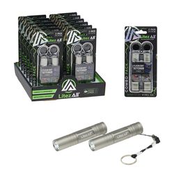 LitezAll Silver LED Keychain Light
