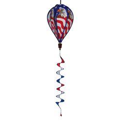 In The Breeze Multicolored Nylon 42 in. H X 12 in. W Eagle Balloon Spinner