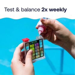 HTH Pool Care Liquid 6-Way Test Kit 6 ct