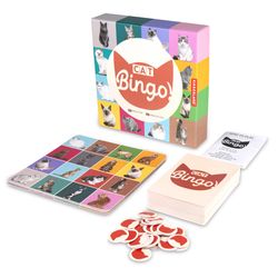 Kikkerland Cat BIngo Game Multicolored