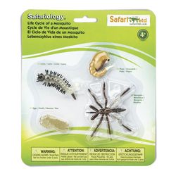 Safari Ltd. Safariology Life Cycle of a Mosquito Educational Figure Set Multicolored