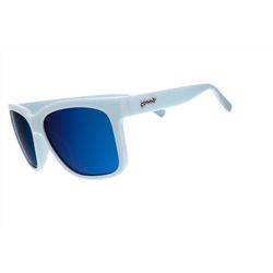 goodr Tidal G - Sea Foam Party Favor Sunglasses Unisex Light Blue Frame Blue Lens Polarized