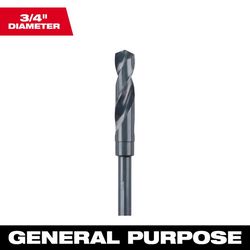 Milwaukee Thunderbolt 3/4 in. X 6 in. L Black Oxide Drill Bit 3-Flat Shank 1 pc