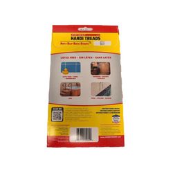 Handi-Treads White Shower and Bath Treads Vinyl 7-1/2 in. H X 7-1/2 in. L