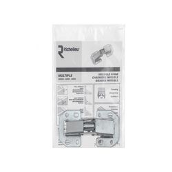 Richelieu Nickel Cabinet Hinge 1 pk