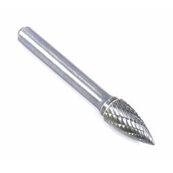 Forney 3/8 in. D X 2.5 in. L Tree Burr Tungsten Carbide 1 pc