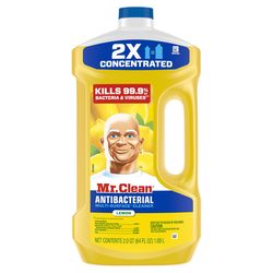 Mr. Clean Lemon Scent Concentrated Multi-Surface Cleaner Liquid 64 oz