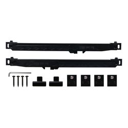 National Hardware Matte Black Metal Soft Close Kit 1 pc