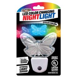 Blazing LEDz Automatic Plug-in Butterfly, sailboat or seashell LED Color Changing Night Light