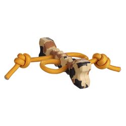 Browning For Dog Camouflage Nylon/Rubber Rope Bone Dog Tug Toy 1 pk