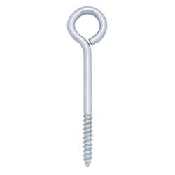 Hampton 1/4 in. X 3-3/4 in. L Zinc-Plated Steel Lag Thread Eyebolt