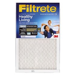 Filtrete 20 in. W X 24 in. H X 1 in. Polypropylene 1900 MPR Pleated Allergen Air Filter 1 pk