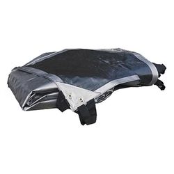 Dry Top® 15 ft. W X 54 ft. L Heavy Duty Poly Hay Tarp Black/Silver