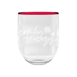 TarHong 15 oz Multicolored Acrylic Holiday Cozy Stemless Tumbler 3.5 in. D 1 pc