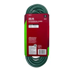 Ace Outdoor 25 ft. L Green Extension Cord 16/3 SJTW