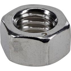 HILLMAN 3/8-16 in. Stainless Steel USS Hex Nut 100 pk