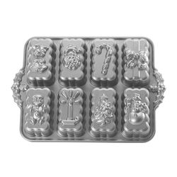 Nordic Ware 13 in. W X 10 in. L Holiday Mini Loaf Pan