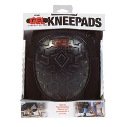 CLC 8.2 in. L X 8 in. W Gel Knee Pads Black
