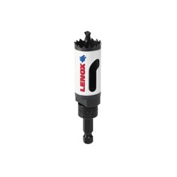 LENOX Speed Slot 1 in. Bi-Metal 1.5 in. L Hole Saw Arbor Included