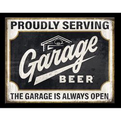 Desperate Enterprises 16 in. H X 12.5 in. L Tin Sign