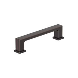 Amerock Bridgeport Traditional Bar Cabinet Pull 3-3/4 in. Oil Rubbed Bronze Brown 1 pk