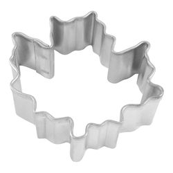 R&M International Corp 2 in. W X 2 in. L Mini Canada Maple Cookie Cutter Silver 1 pc