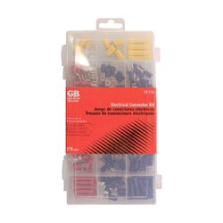 Gardner Bender 22-10 Ga. Insulated Wire Terminal and Connector Kit Multicolored 175 pk