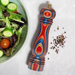 Totally Bamboo Birch Wood Pepper Mill