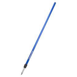 Marshalltown Telescoping 4-8 ft. L X 2 in. D Aluminum Extension Pole Blue