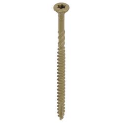 GRK Fasteners No. 9 in. X 3 in. L Tan Star Flat Head Deck Screws 700 pk