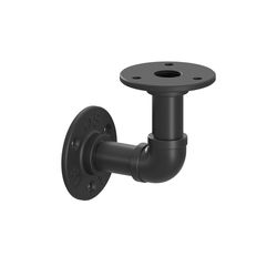 Knape & Vogt Shelf-Made Black Steel Decorative Bracket 4 in. L 50 lb