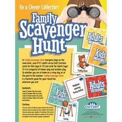 Outset Media Family Scavenger Hunt Board Game