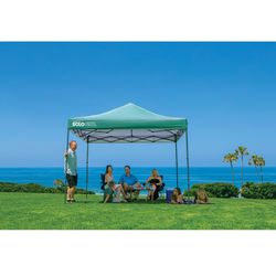 Quik Shade Solo Steel Polyester Peak Pop-Up Canopy 10 ft. H X 10 ft. W X 10 ft. L