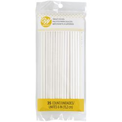 Wilton White Paper Lollipop Sticks