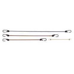 Keeper Assorted Bungee Cord Set 18 in. L X 0.315 in. 6 pk