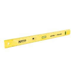 Mayes 24 in. Polystyrene Carpenter's Level 2 vial