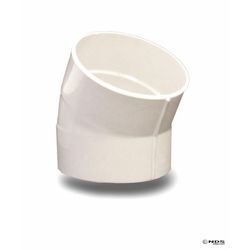 NDS Schedule 35 4 in. Hub each X 4 in. D Hub PVC Elbow