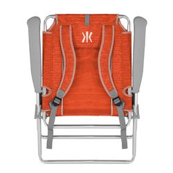 Kijaro 5-Position Orange Beach Beach Chair