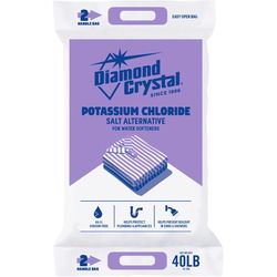 Diamond Crystal Potassium Chloride Crystal 40 lb