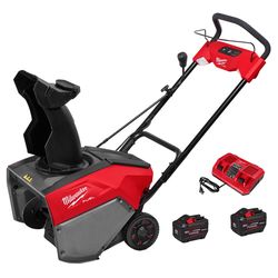 Milwaukee M18 Fuel 21 in. Single stage Battery Snow Blower Kit (Battery & Charger)