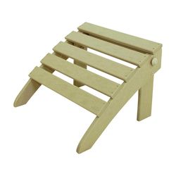 Ivy Terrace Tan HDPE Frame Ottoman