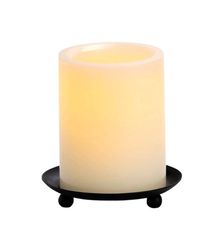 Inglow Butter Cream Vanilla Scent Pillar Candle