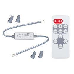Armacost Lighting Slimline 3 in. L White Battery Powered LED Tape Light Remote 1 pk
