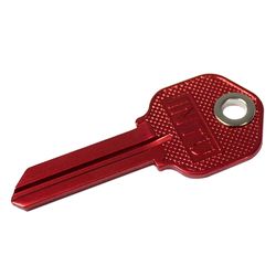 Lucky Line Key Shapes Magnetic House Key Blank Single For Kwikset Red