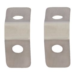 Ace 1/4 in. Chrome Stainless Steel Pop-Up Rod Clips