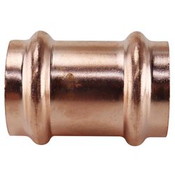 Pressfast 1 in. Press each X 1 in. D Press each Copper Coupling without Stop