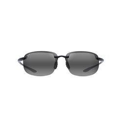 Maui Jim Hookipa Xlarge Sunglasses Unisex Black Gloss Frame Neutral Gray Lens Polarized
