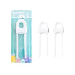 Regalo Gray/White Plastic Childproofing Kit 2 pk