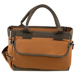 Bucket Boss 16 in. W X 8.5 in. H Polyester Tool Bag 16 pocket Brown 1 pc