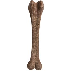 Spot For Dog Brown Bamboo Fibers Bacon Bone Pet Toy Large 1 pk